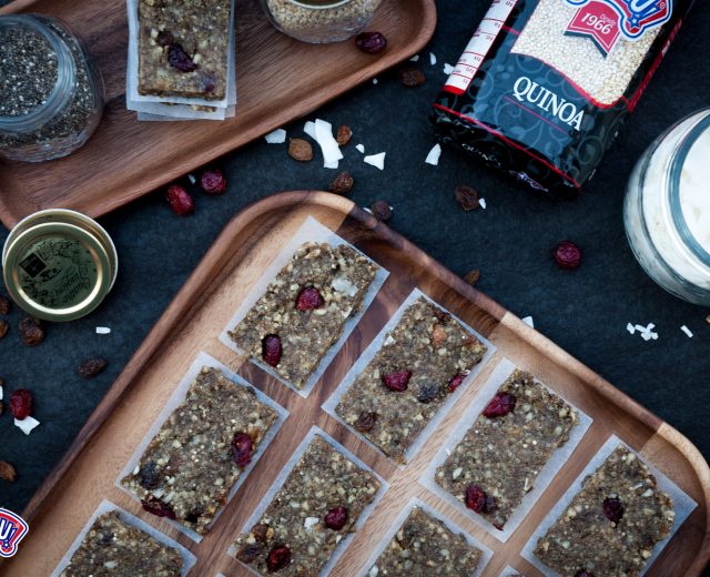 Quinoa barres énergétiques