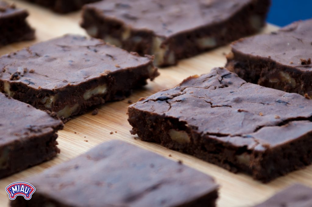 Brownies de alubias rojas MIAU