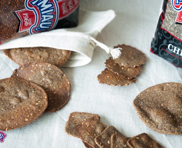 Chips chía y quinoa