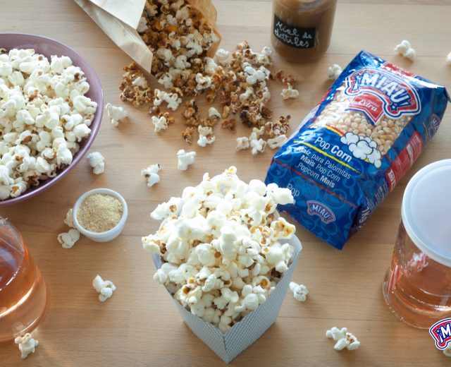 homemade popcorn