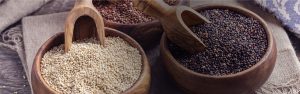 Quinoa, chia, amaranto