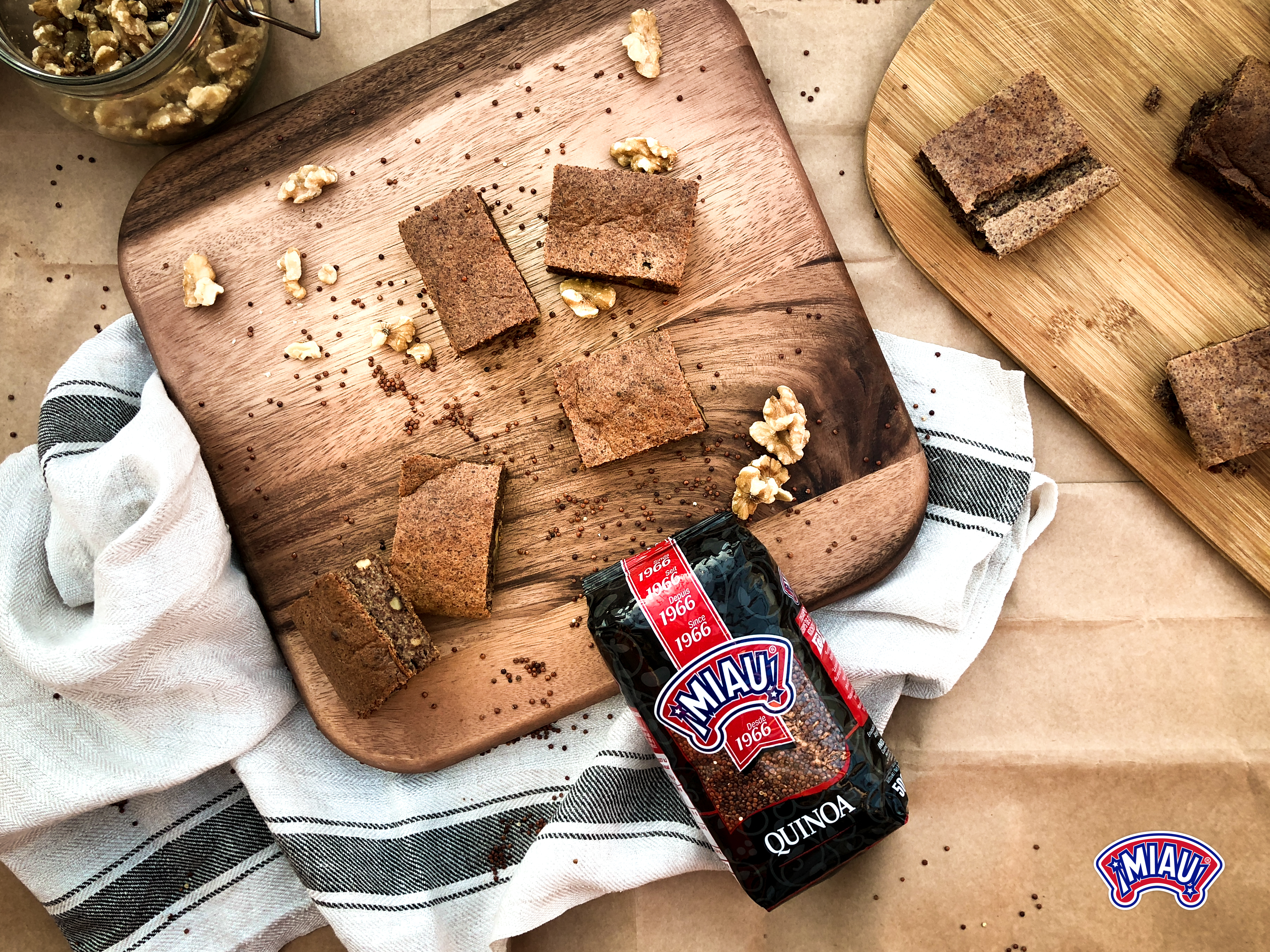 Gâteau au quinoa