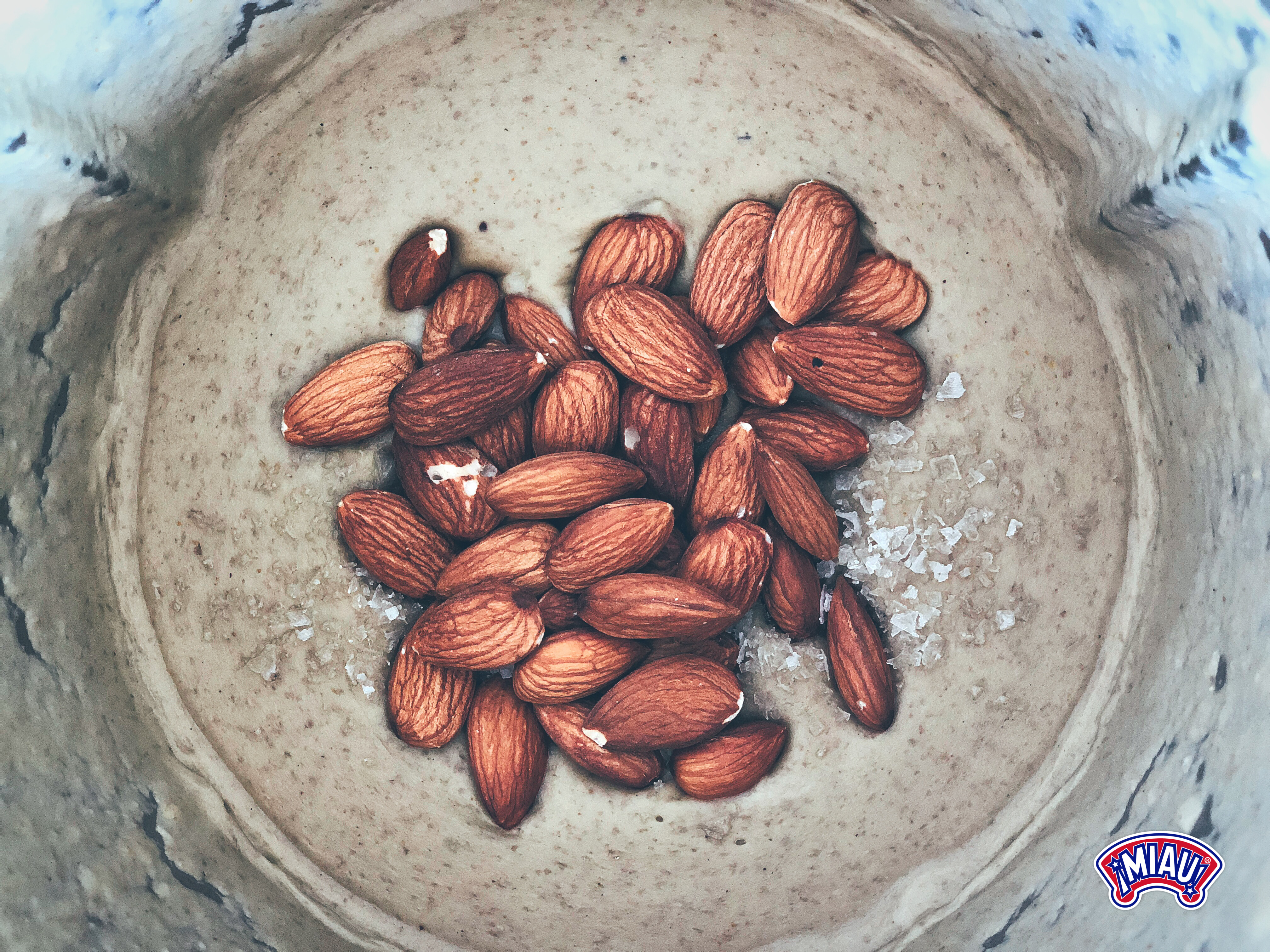 crème d'amandes et lentilles