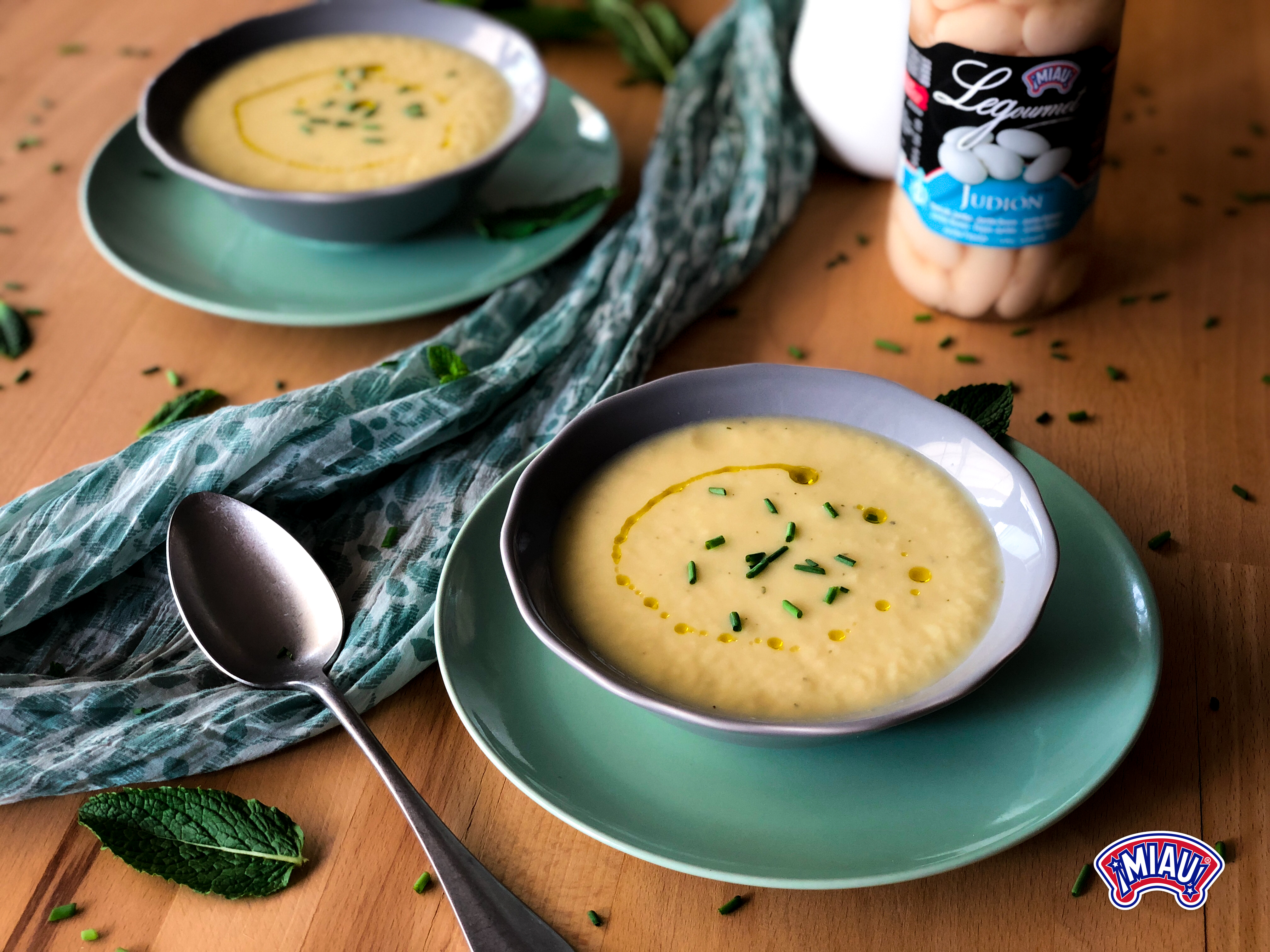 Soupe froide Haricots et pomme