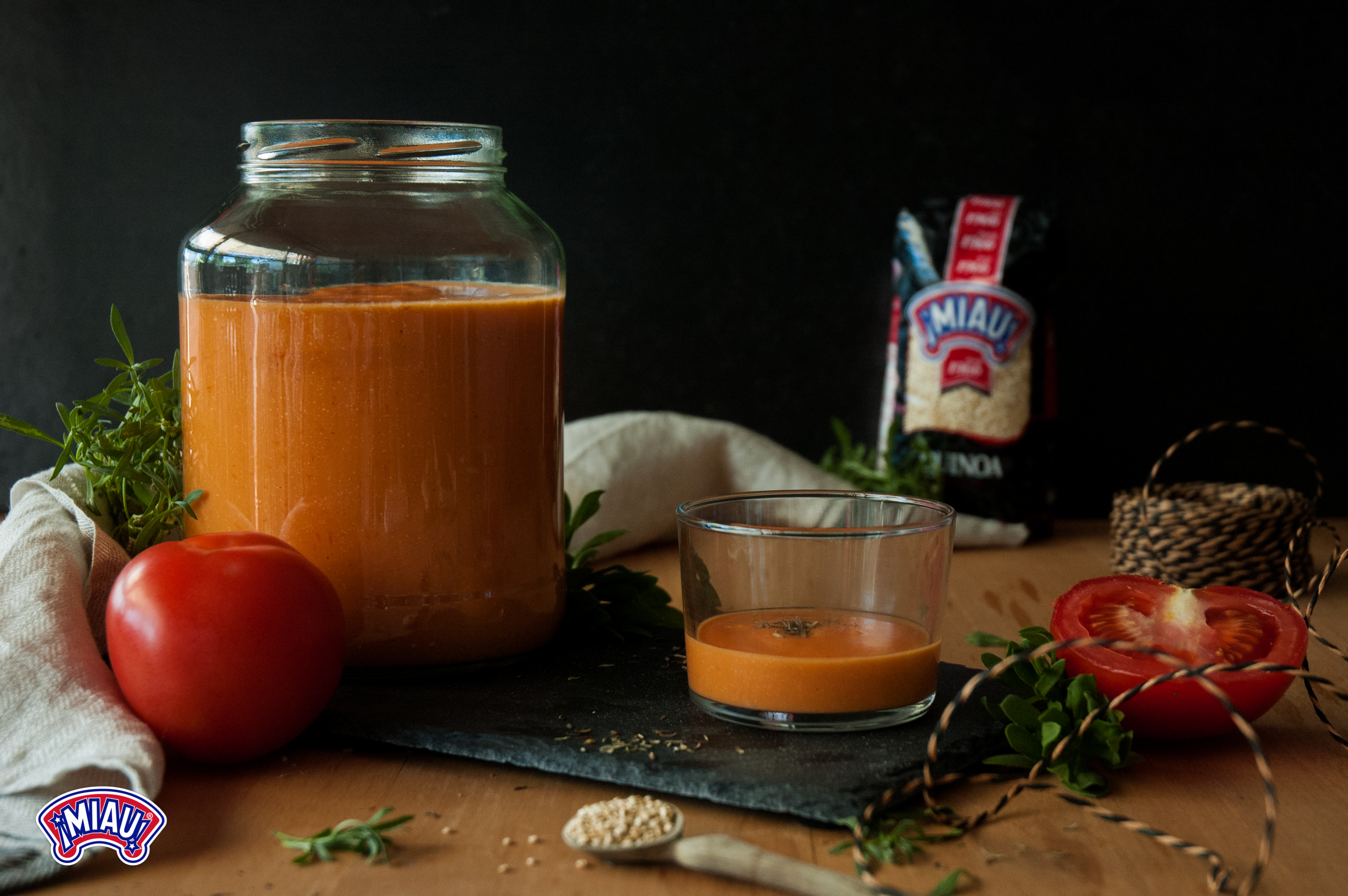 gluten-free salmorejo