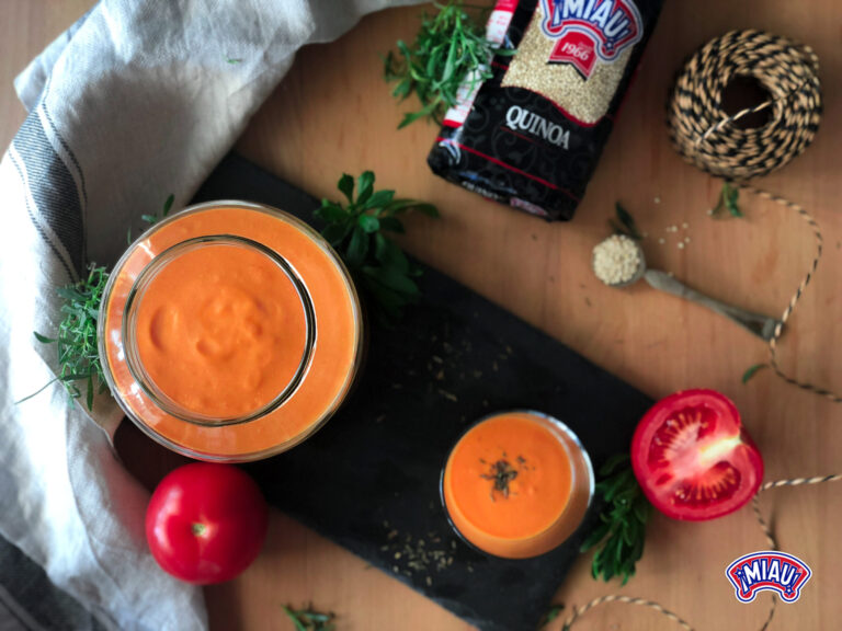 Salmorejo apto para intolerantes al gluten