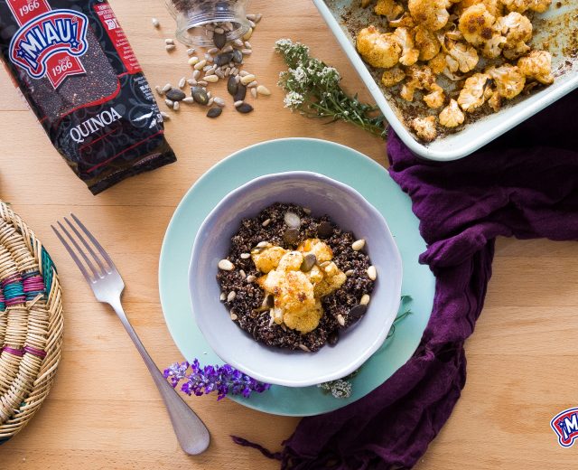 quinoa con coliflor