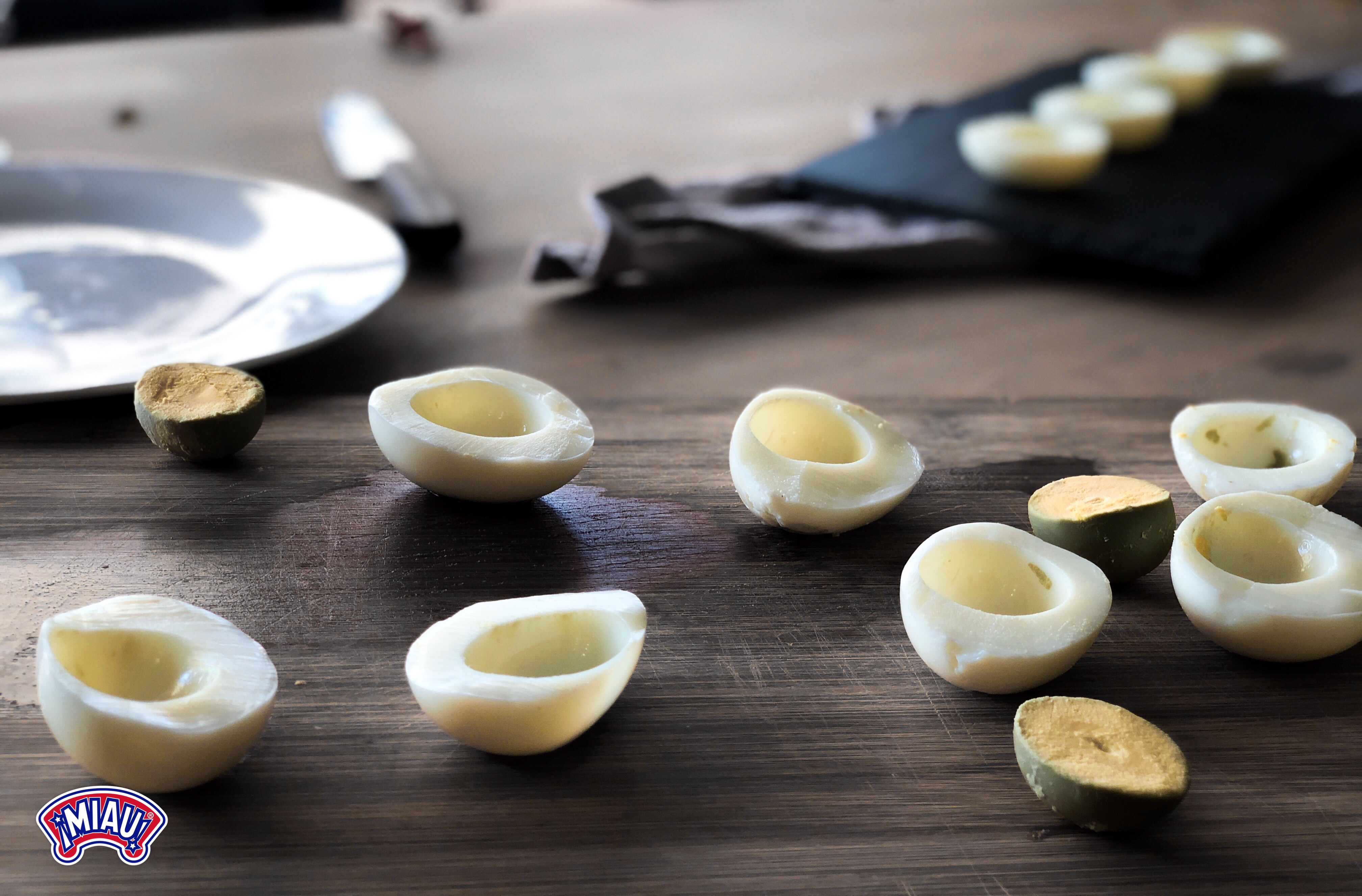 deviled eggs