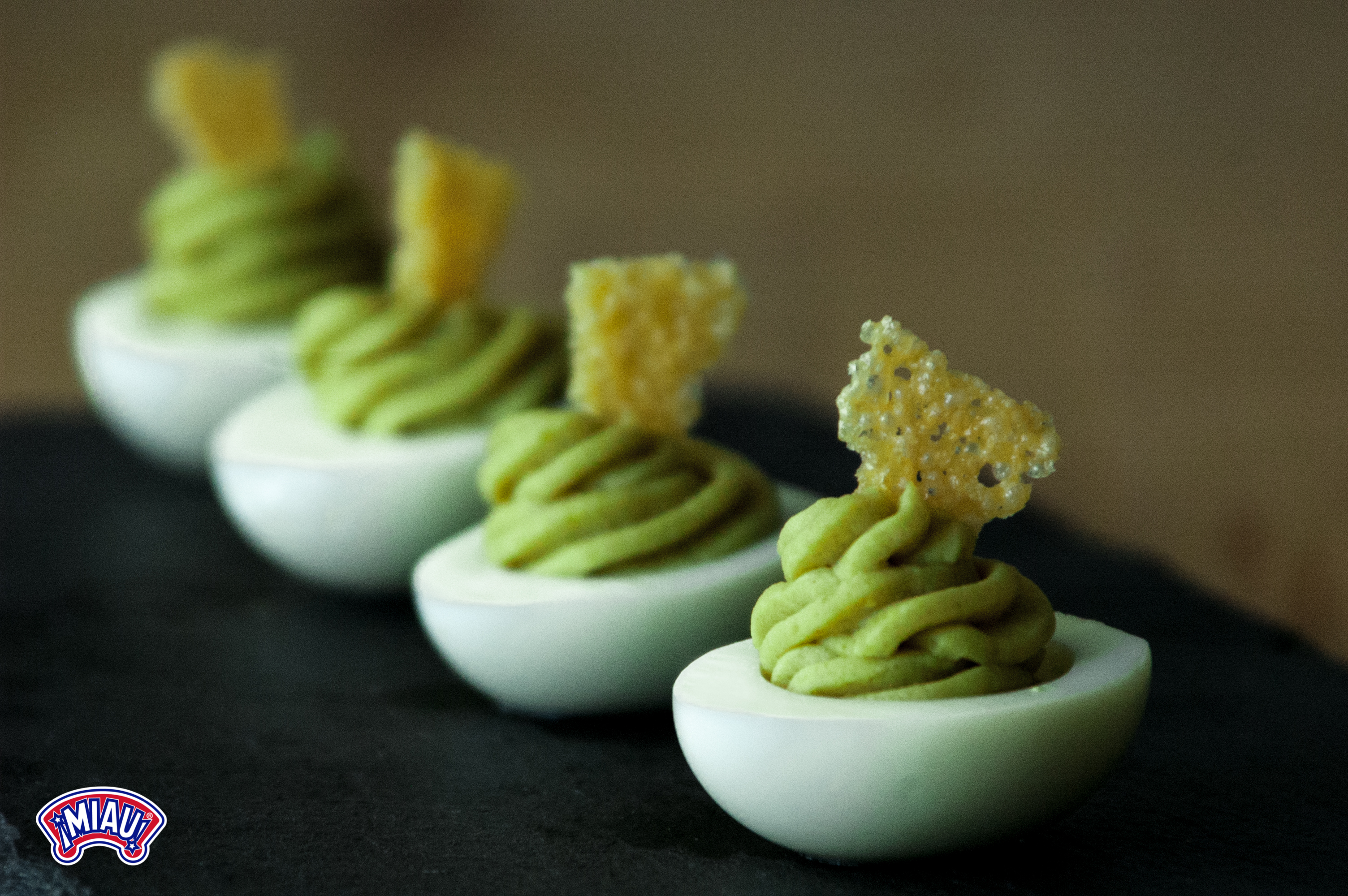 deviled eggs