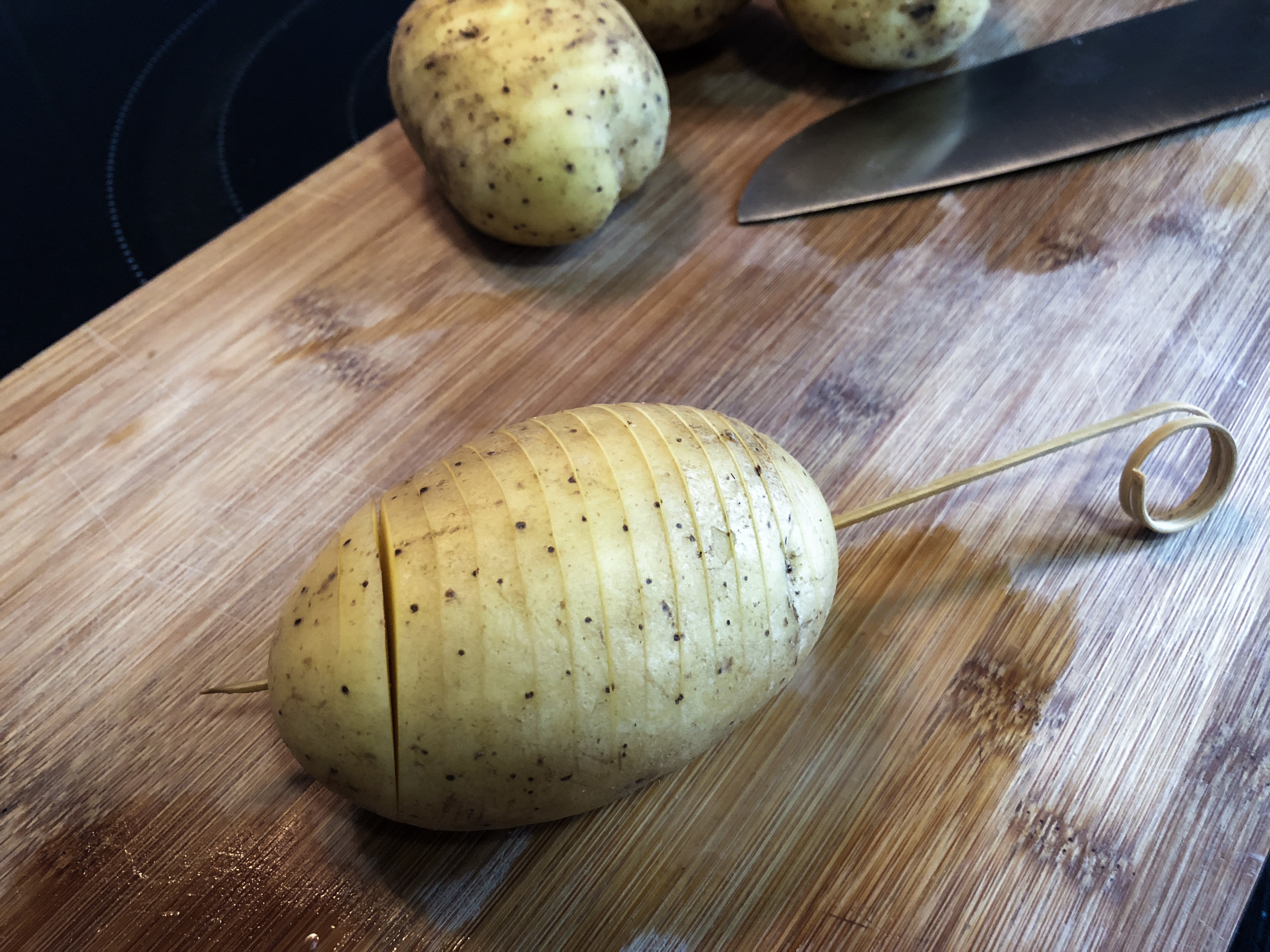 patatas hasselback