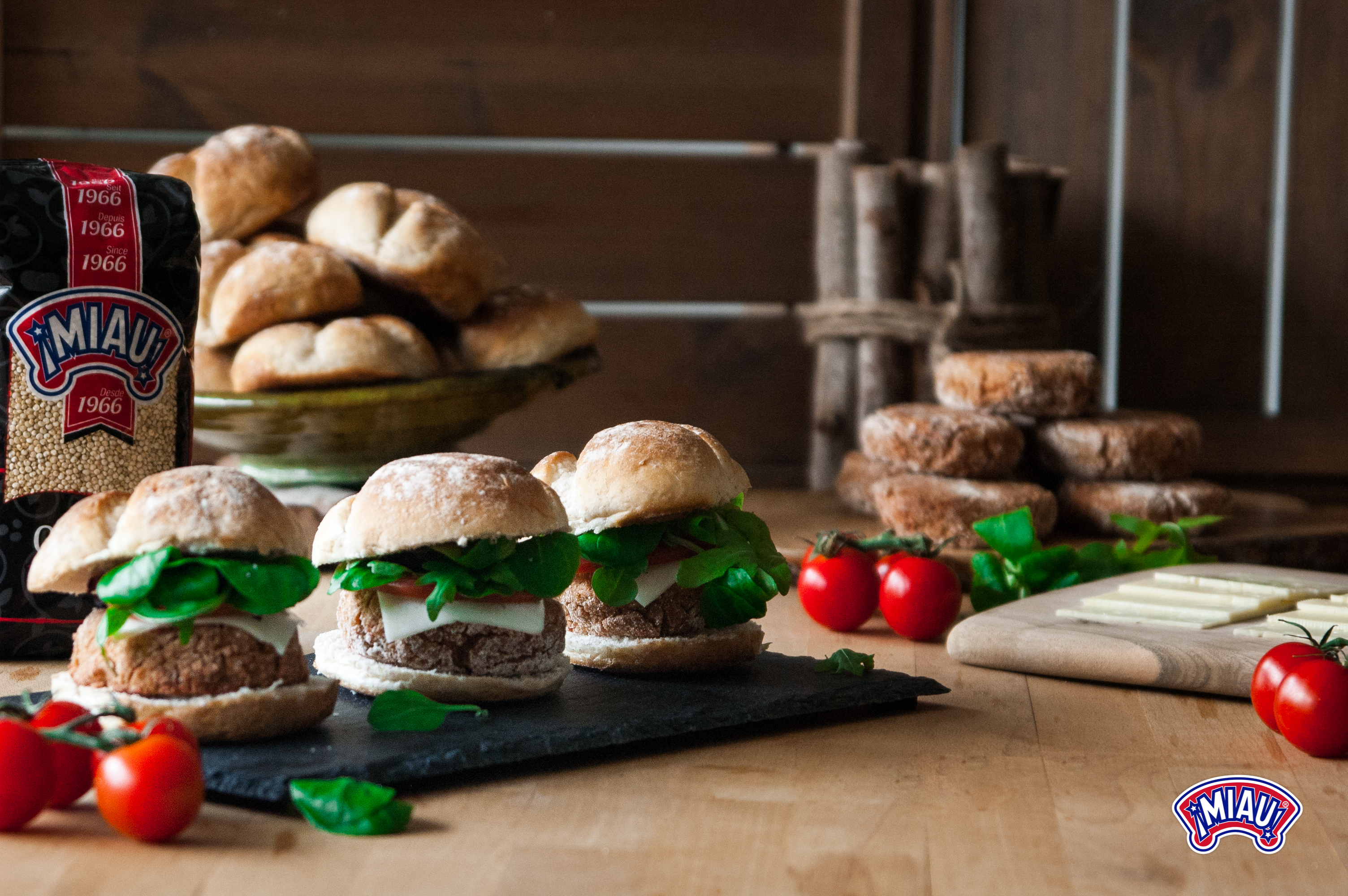 hamburguesa quinoa