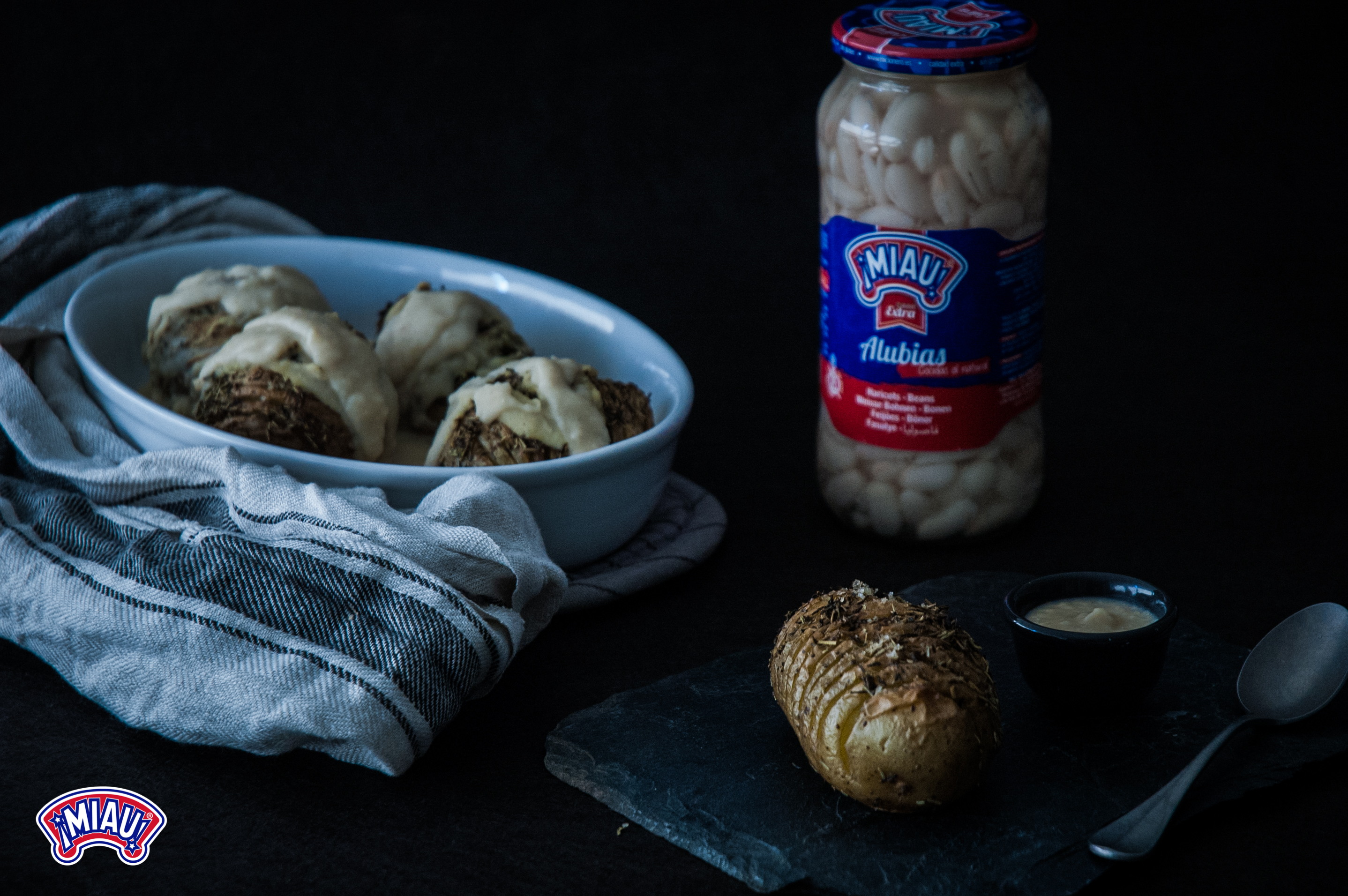 potatoes with vegan bechamel