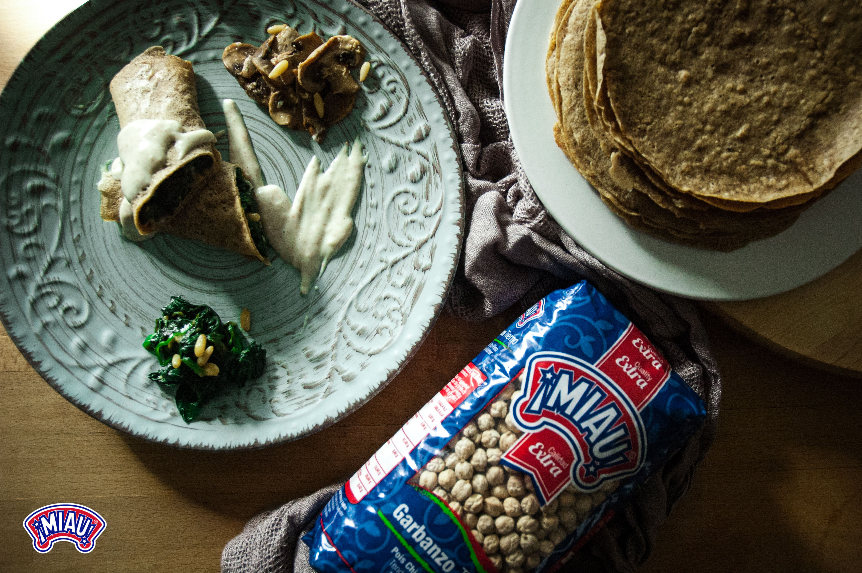 chickpea flour pancakes