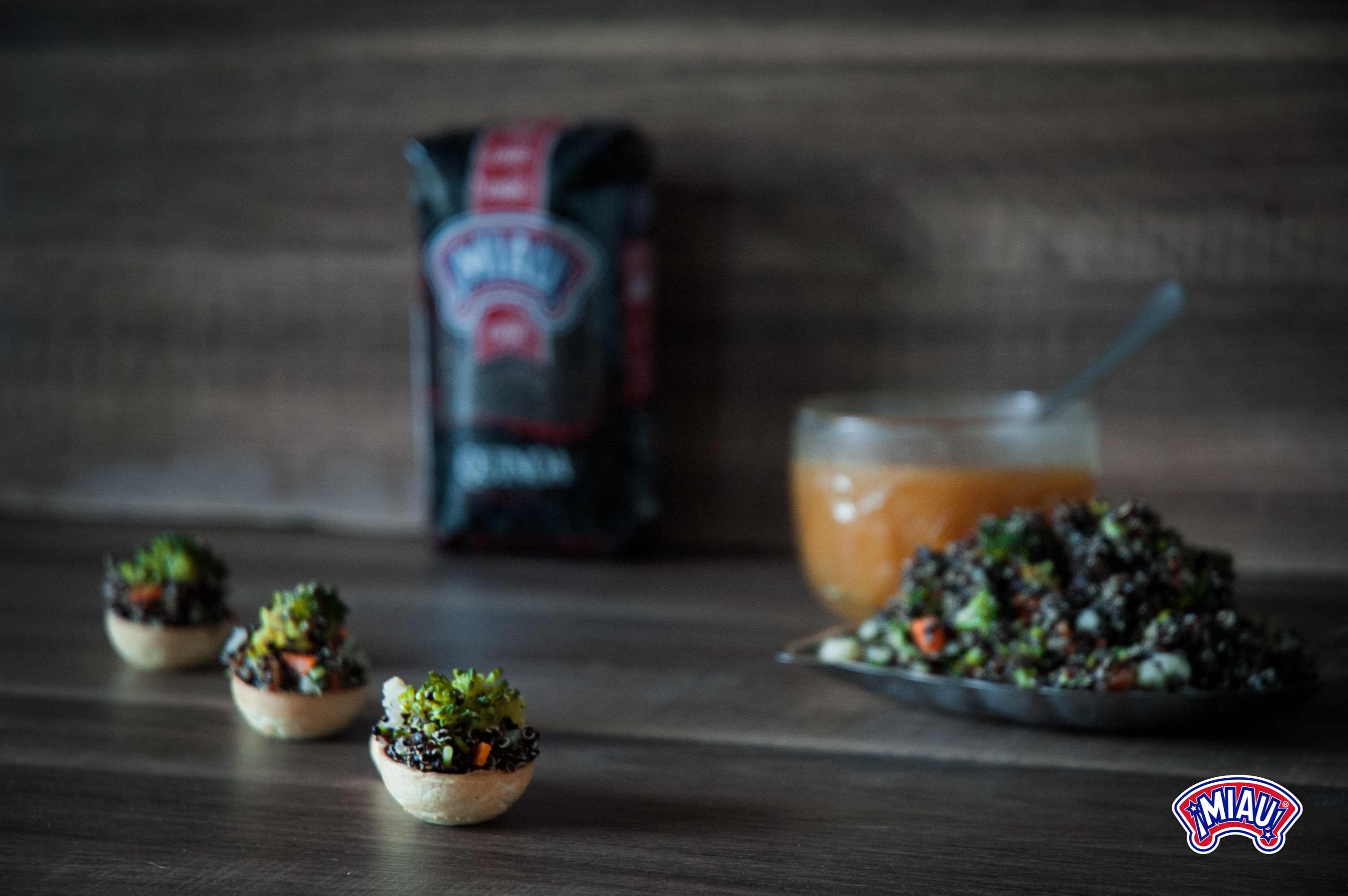 aperitivo de quinoa