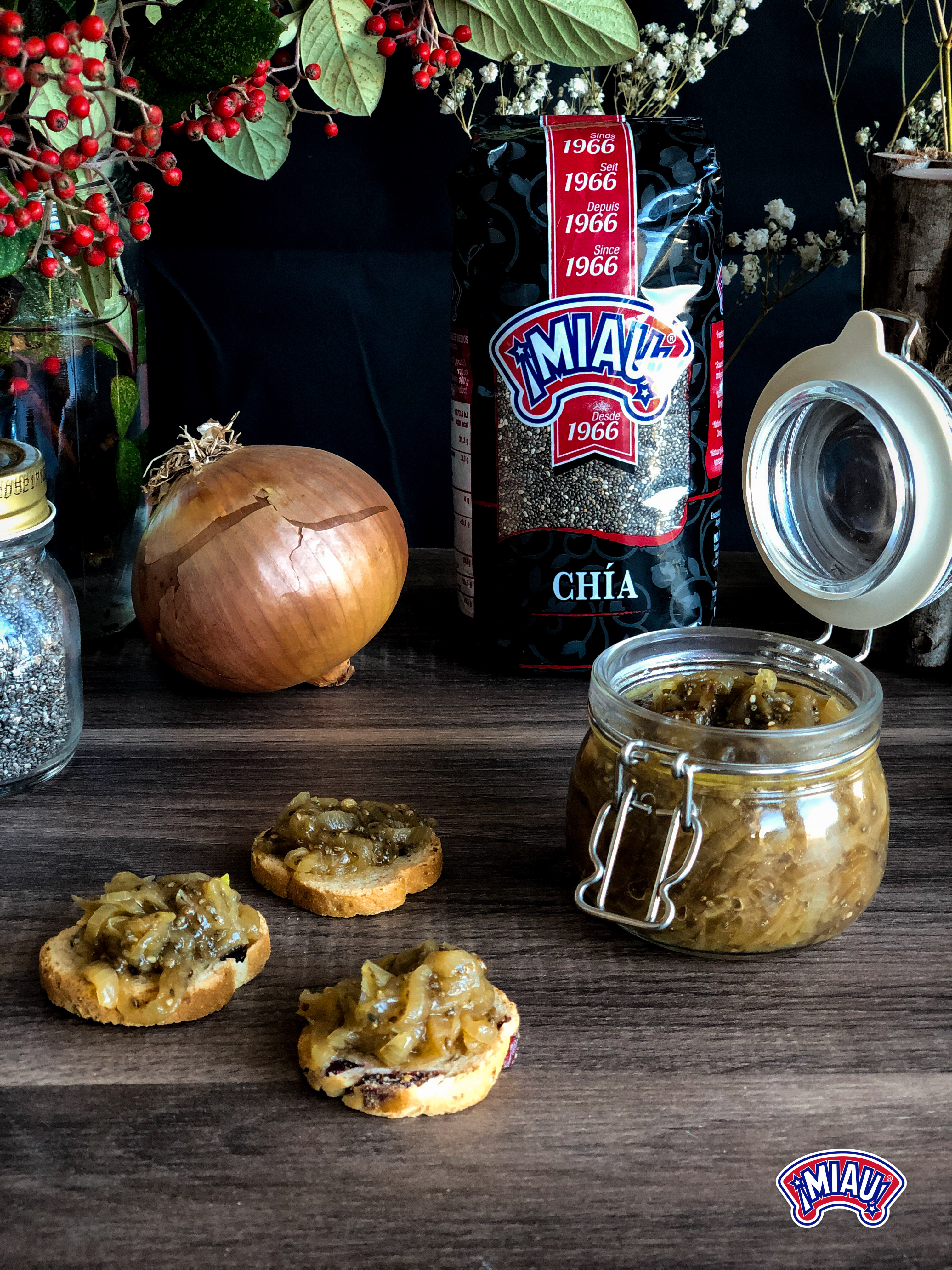 confiture d'oignons caramélisés