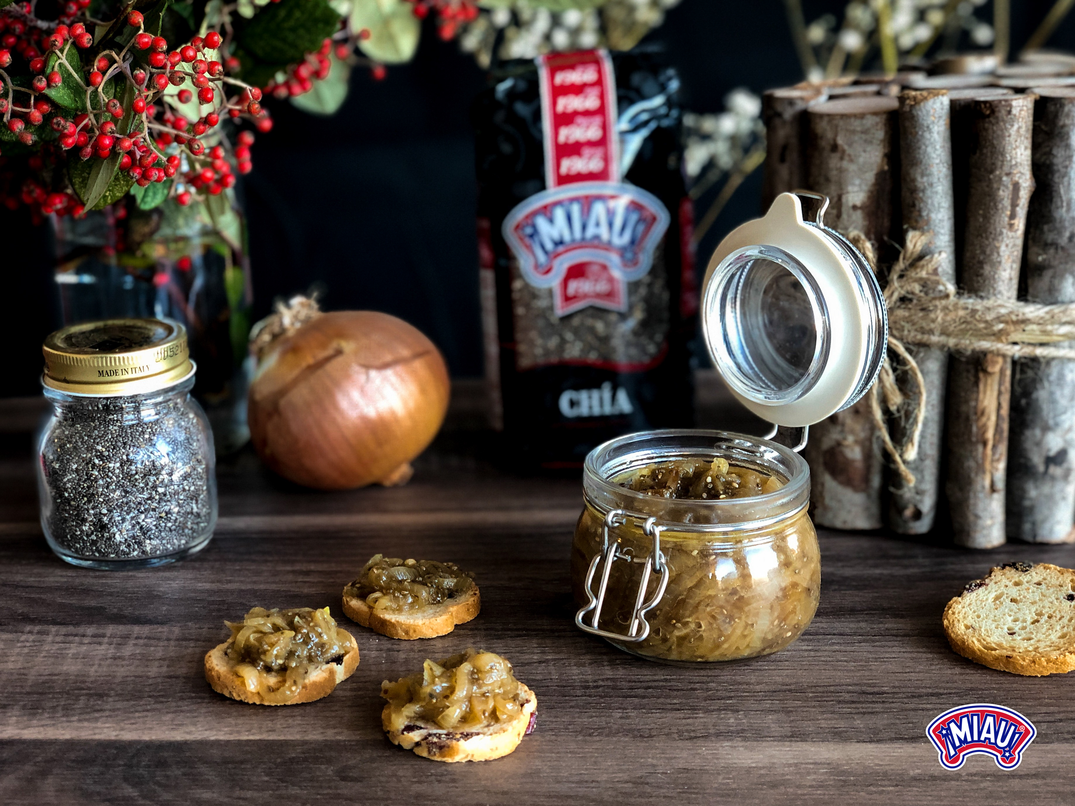 confiture d'oignons caramélisés