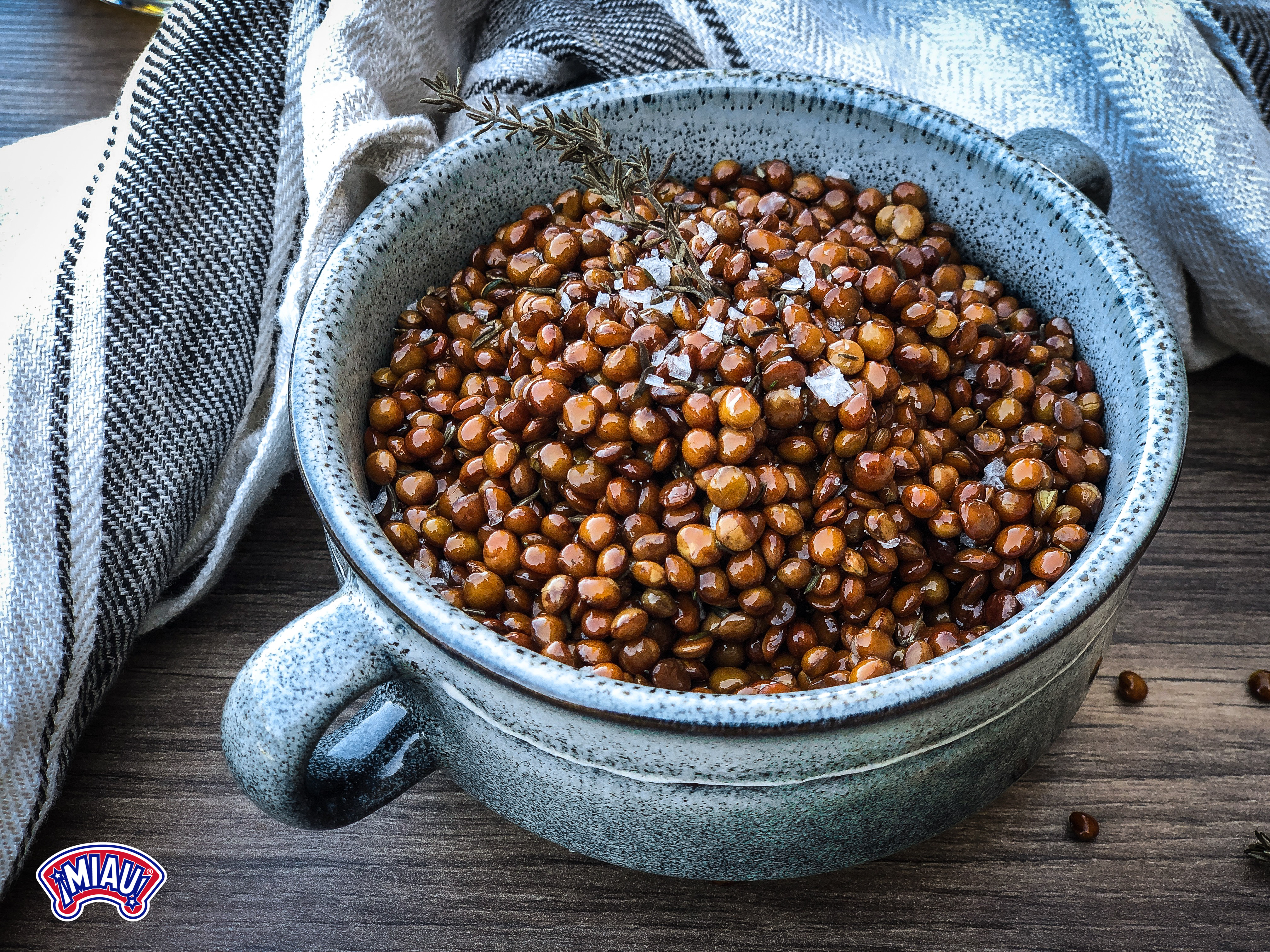 crunchy snack lentils