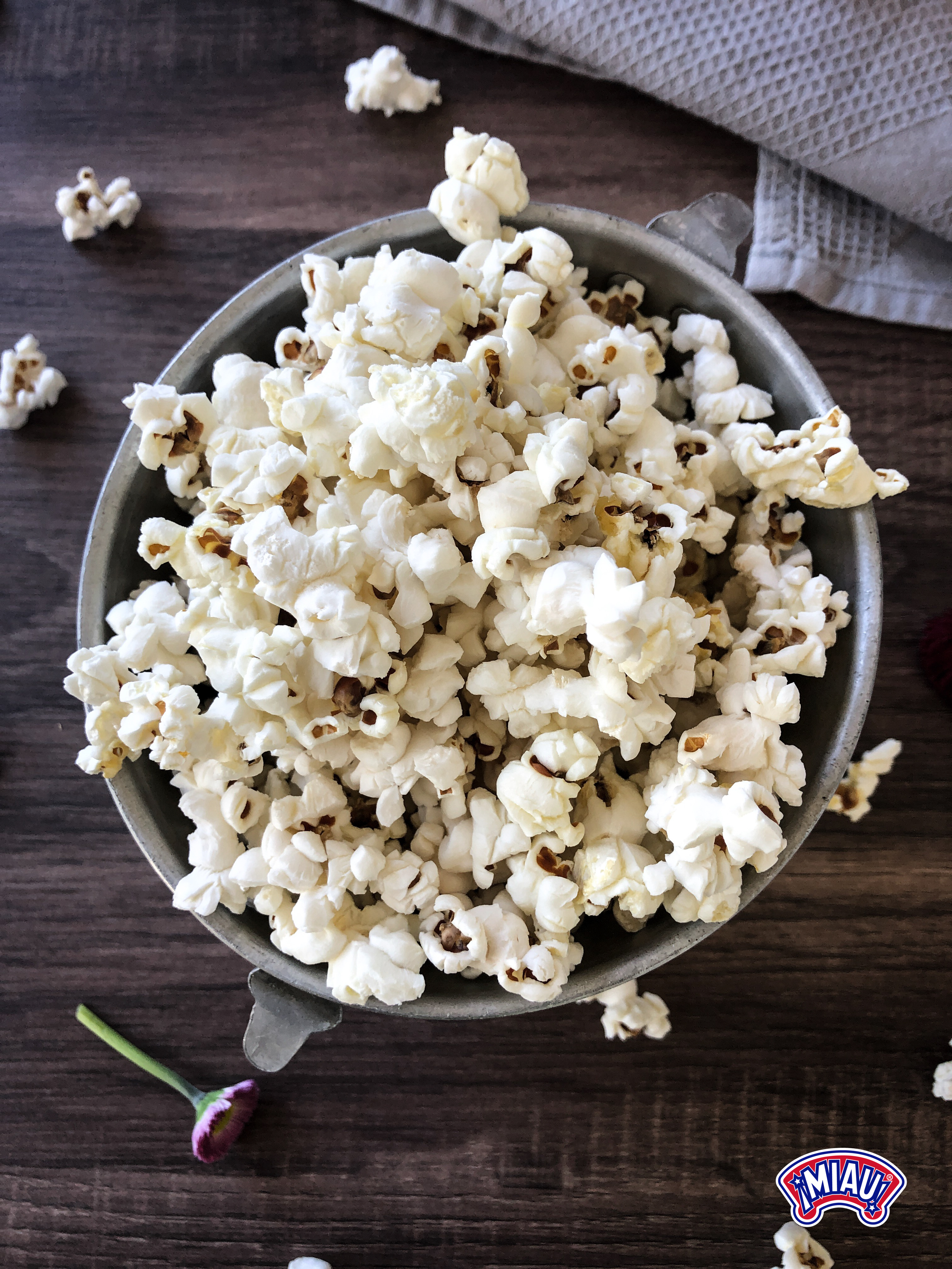 pop-corn truffées