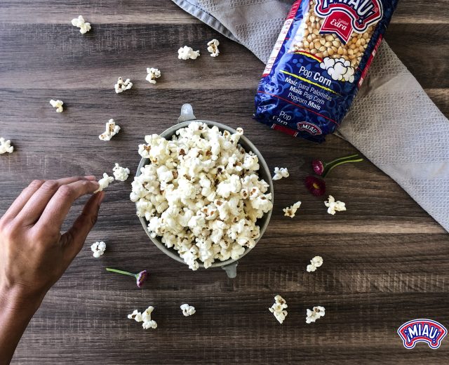 pop-corn truffées