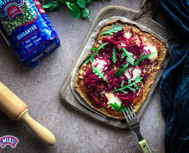 farine de pois à pizza