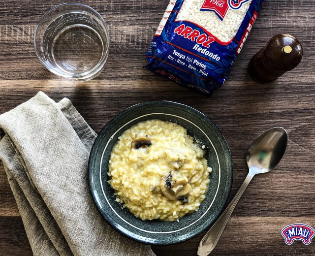 arroz cremoso boletus y trufa