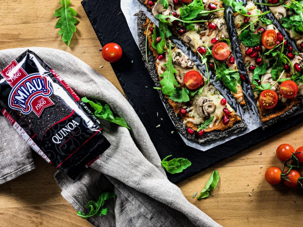 pizza quinoa