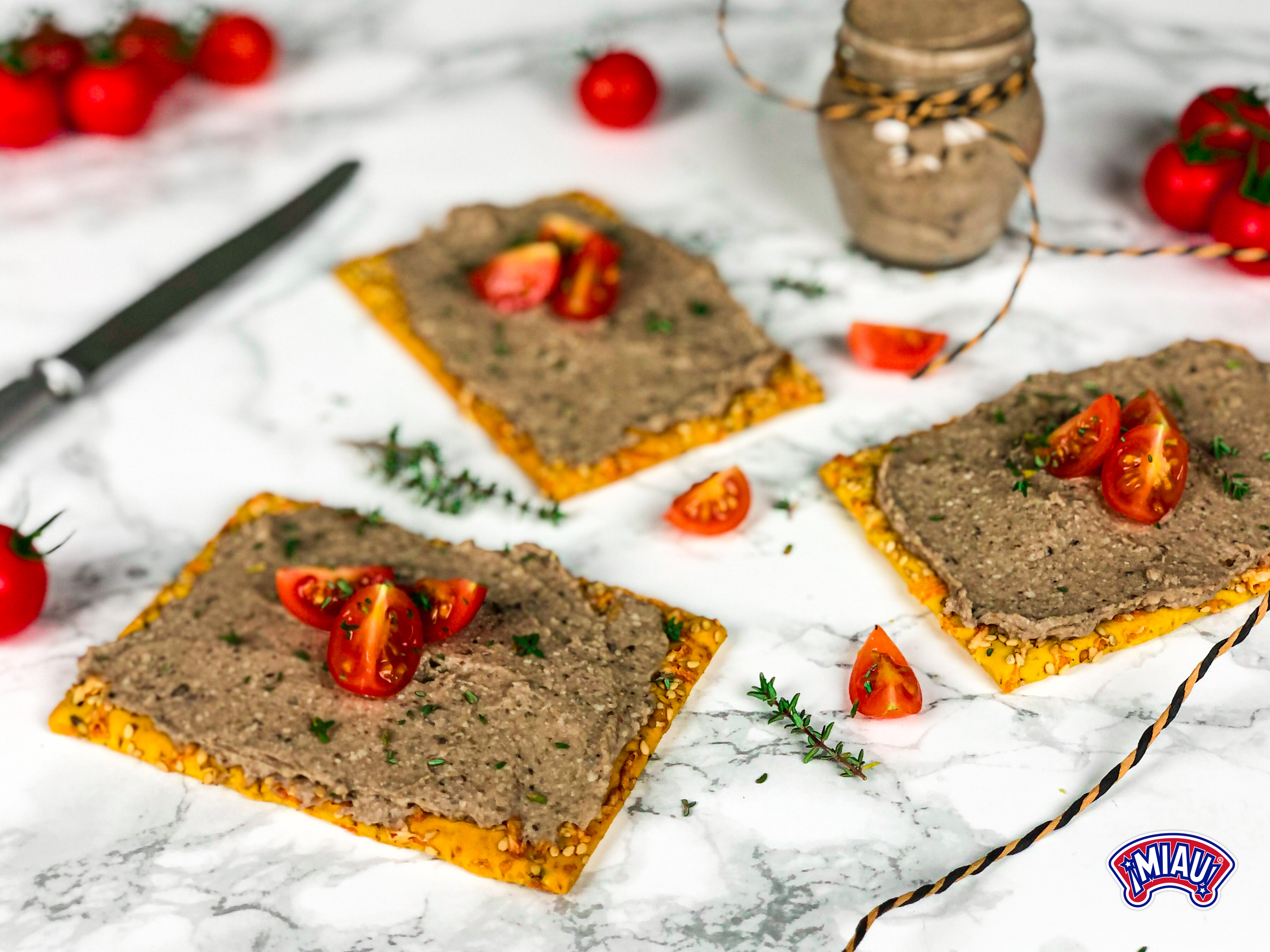 parmesan Pate haricots végétarien