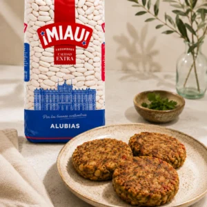 Hamburguesas vegetales de alubias blancas MIAU