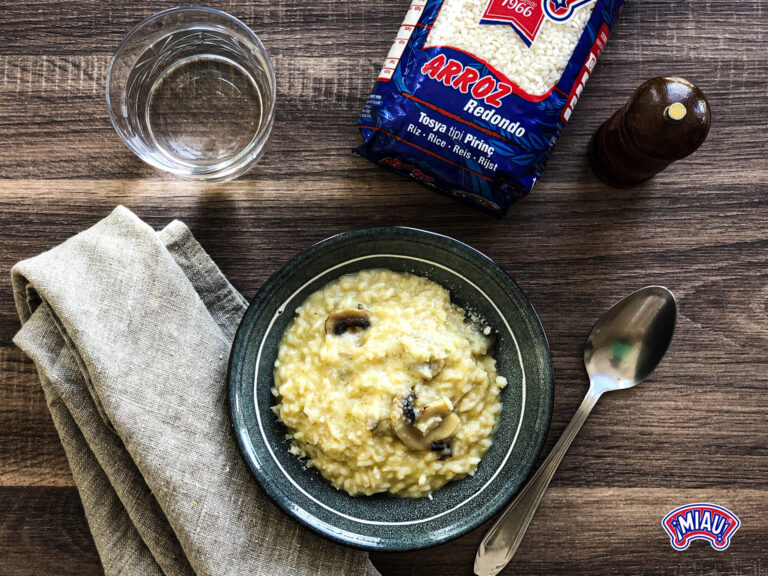 Arroz cremoso de boletus y trufa
