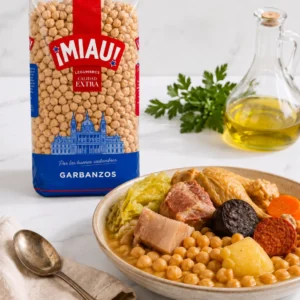 Cocido madrileno con garbanzos extra MIAU