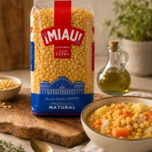 Potaje de guisante amarillo partido MIAU con patata y zanahoria