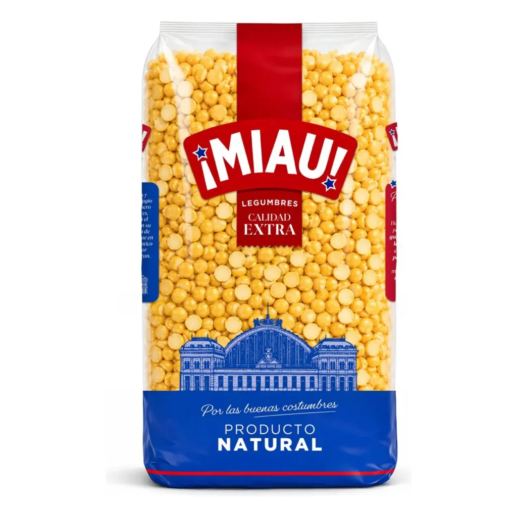 Guisante Amarillo Partido