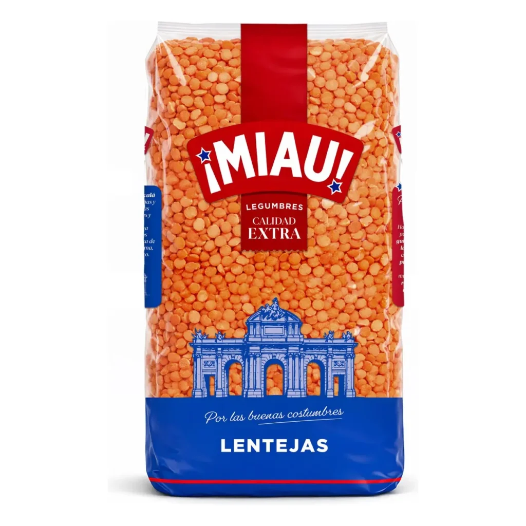 Lenteja Roja Partida