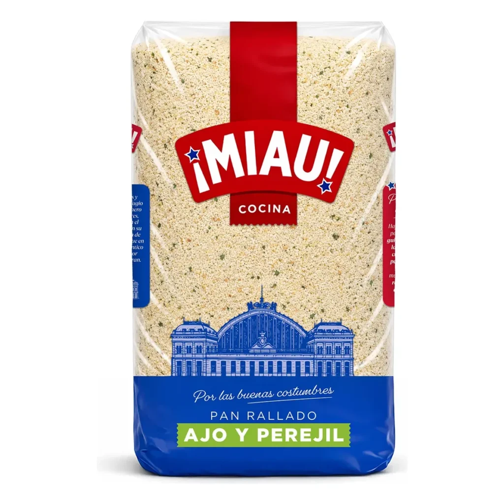 Pan Rallado Ajo y Perejil