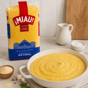 Polenta cremosa con semola de maiz MIAU